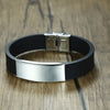 BLACK SILICONE BANGLE